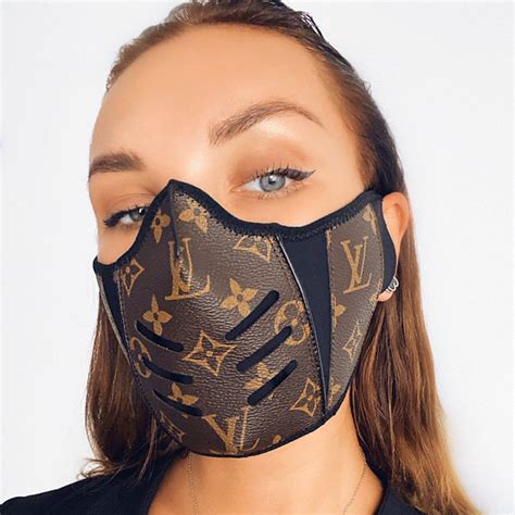 black louis vuitton face mask|authentic Louis Vuitton face mask.